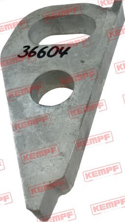 36604 Zurring, klappbar, verzinkt, 120 mm
